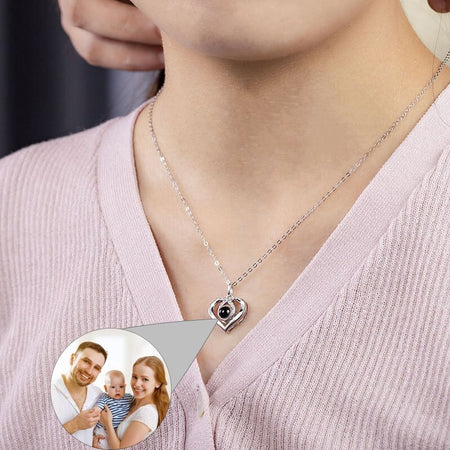 Personalized Photo Projection Necklace For ALL