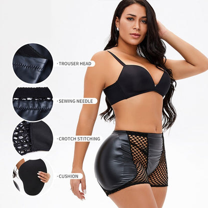Women Synthetic Leather Underwear