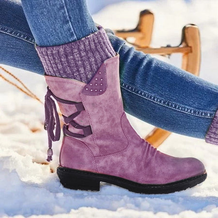 Winter Women Mid Calf Boots Ladies