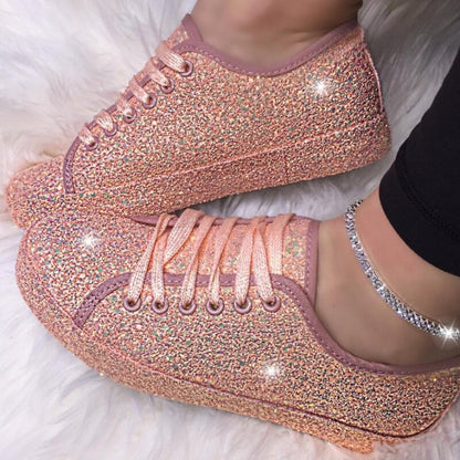 Women Lace Up Sneakers
