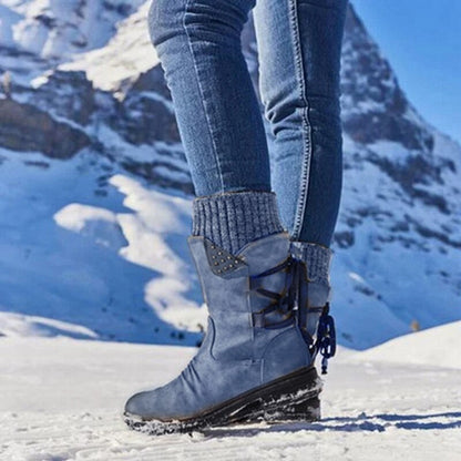 Winter Women Mid Calf Boots Ladies