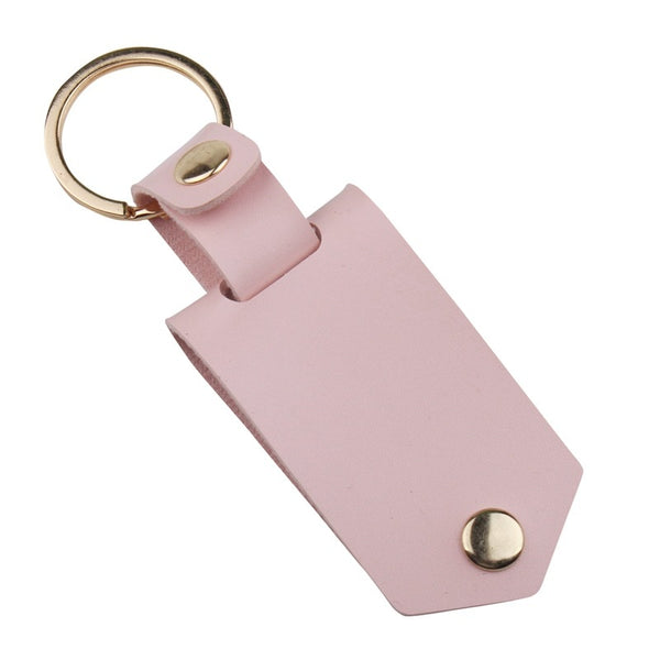Personalized Photo Keychain Leather Case For/ Women