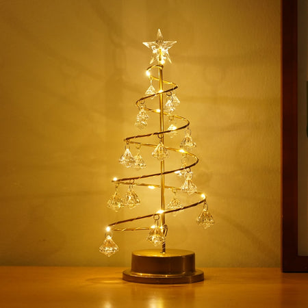 LED Diamond Star Christmas Tree