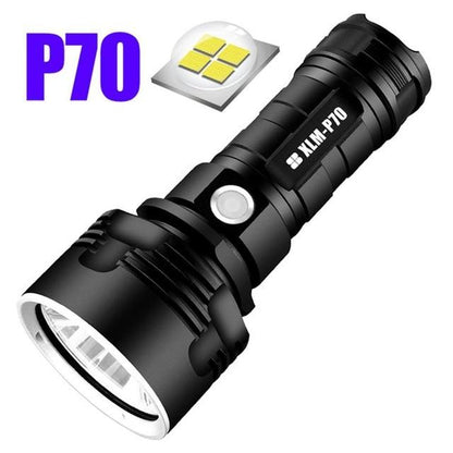 LED Flashlight High Rechargeable And Waterproof