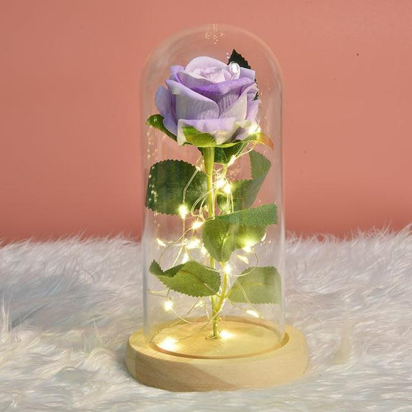 LED Glass Rose Flower (All surprises)