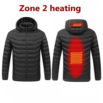 Vestes chauffantes USB chaudes d'hiver pour hommes