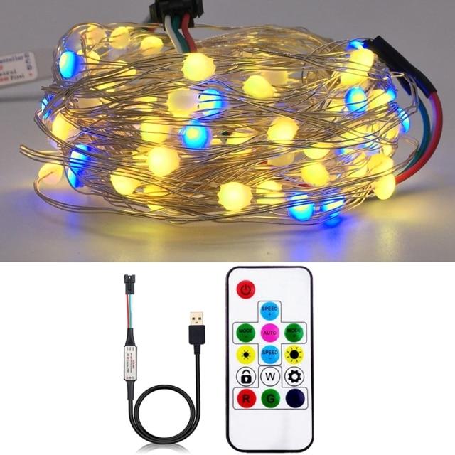 Multicolor led animated outdoor christmas tree